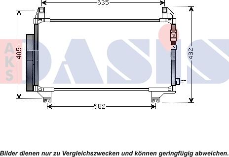 AKS Dasis 212104N - Kondenser, kondisioner furqanavto.az