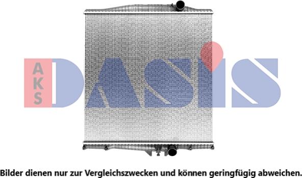 AKS Dasis 280005SXV - Radiator, mühərrikin soyudulması furqanavto.az
