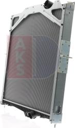 AKS Dasis 280005X - Radiator, mühərrikin soyudulması furqanavto.az