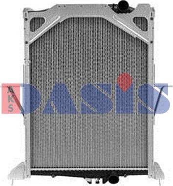 AKS Dasis 280024N - Radiator, mühərrikin soyudulması furqanavto.az