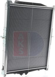 AKS Dasis 280100X - Radiator, mühərrikin soyudulması furqanavto.az