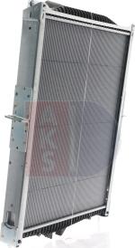 AKS Dasis 280100X - Radiator, mühərrikin soyudulması furqanavto.az