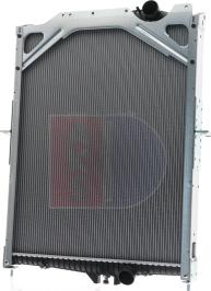 AKS Dasis 280100X - Radiator, mühərrikin soyudulması furqanavto.az