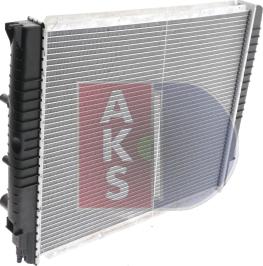 AKS Dasis 220900N - Radiator, mühərrikin soyudulması furqanavto.az