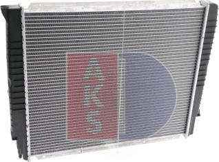 AKS Dasis 220900N - Radiator, mühərrikin soyudulması furqanavto.az