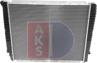 AKS Dasis 220900N - Radiator, mühərrikin soyudulması furqanavto.az