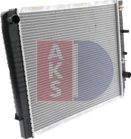 AKS Dasis 220900N - Radiator, mühərrikin soyudulması furqanavto.az