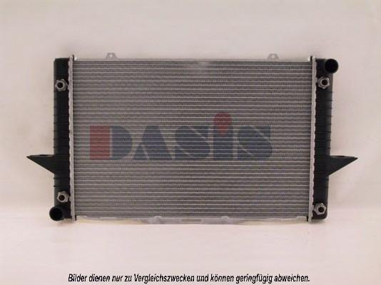 AKS Dasis 220540N - Radiator, mühərrikin soyudulması furqanavto.az