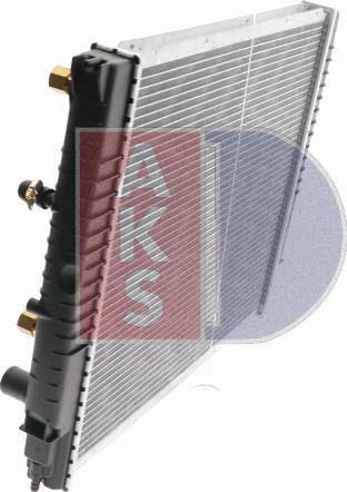 AKS Dasis 220500N - Radiator, mühərrikin soyudulması furqanavto.az