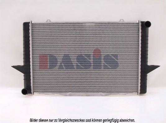 AKS Dasis 220510N - Radiator, mühərrikin soyudulması furqanavto.az