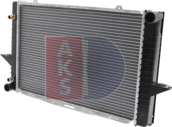 AKS Dasis 220520N - Radiator, mühərrikin soyudulması furqanavto.az