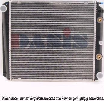 AKS Dasis 220600N - Radiator, mühərrikin soyudulması furqanavto.az