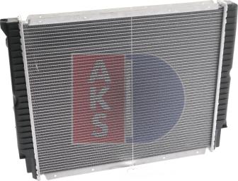 AKS Dasis 220011N - Radiator, mühərrikin soyudulması furqanavto.az