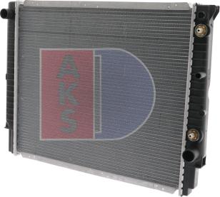 AKS Dasis 220011N - Radiator, mühərrikin soyudulması furqanavto.az