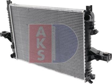 AKS Dasis 220025N - Radiator, mühərrikin soyudulması furqanavto.az