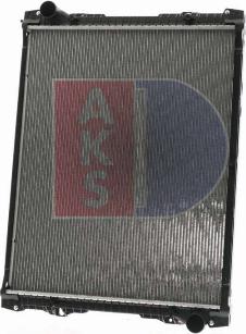 AKS Dasis 270003N - Radiator, mühərrikin soyudulması furqanavto.az