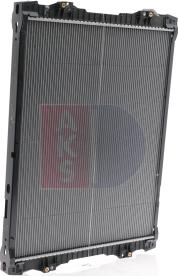 AKS Dasis 270003X - Radiator, mühərrikin soyudulması furqanavto.az