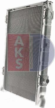 AKS Dasis 270080N - Radiator, mühərrikin soyudulması furqanavto.az
