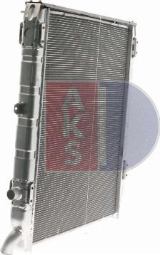 AKS Dasis 270080N - Radiator, mühərrikin soyudulması furqanavto.az