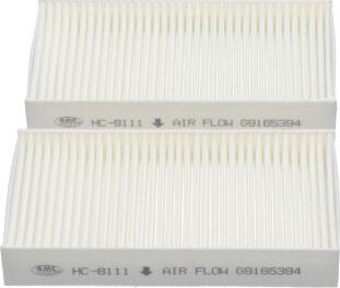 AMC Filter HC-8111 - Filtr, daxili hava furqanavto.az
