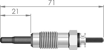 A-N PARTS 066 146 - İşıqlandırma şamı furqanavto.az