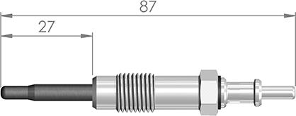 A-N PARTS 086 250 - İşıqlandırma şamı furqanavto.az