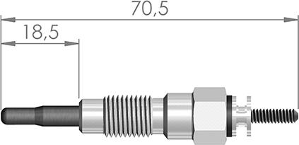 A-N PARTS 070 114 - İşıqlandırma şamı furqanavto.az