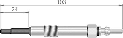 A-N PARTS 103 436 - İşıqlandırma şamı furqanavto.az