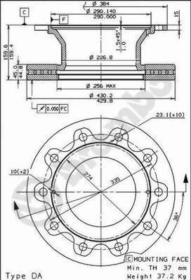 AP 44061 - Əyləc Diski furqanavto.az