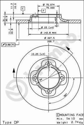 AP 19006 - Əyləc Diski furqanavto.az