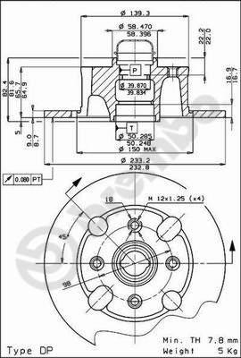 AP 14035 - Əyləc Diski furqanavto.az