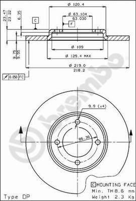 AP 14024 - Əyləc Diski furqanavto.az