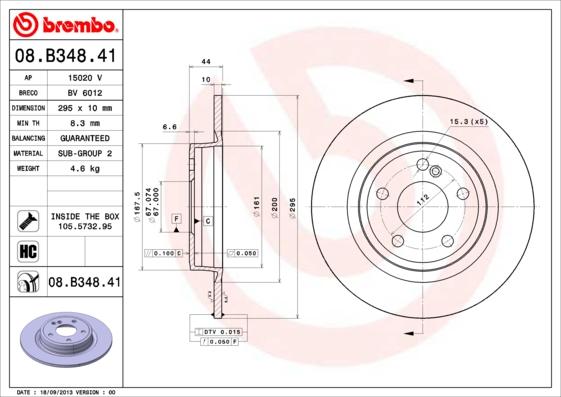 AP 15020 V - Əyləc Diski furqanavto.az