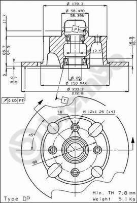 AP 34035 - Əyləc Diski furqanavto.az