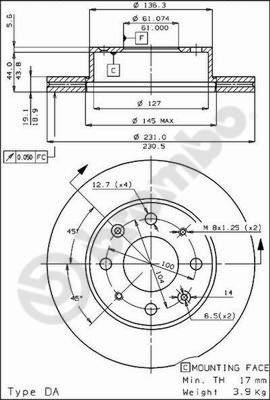 AP 29002 - Əyləc Diski furqanavto.az