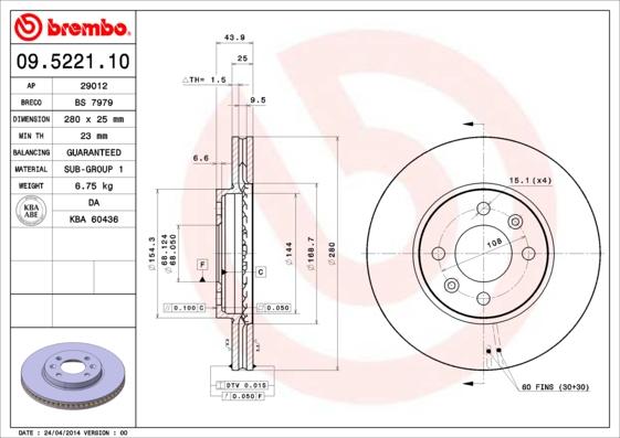 AP 29012 - Əyləc Diski furqanavto.az