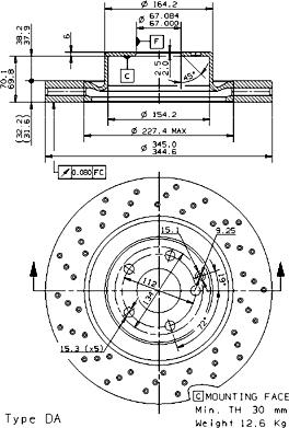 AP 24924 - Əyləc Diski furqanavto.az