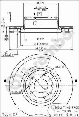 AP 24434 - Əyləc Diski furqanavto.az