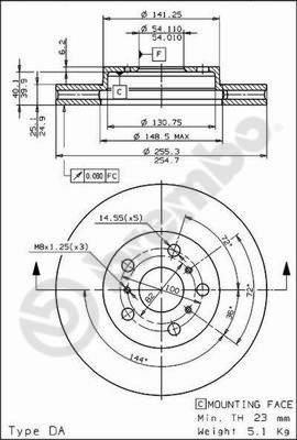 AP 24558 - Əyləc Diski furqanavto.az