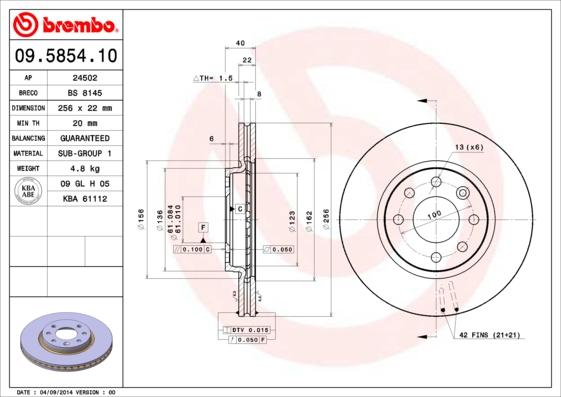 AP 24502 - Əyləc Diski furqanavto.az