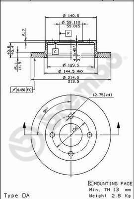 AP 24529 - Əyləc Diski furqanavto.az