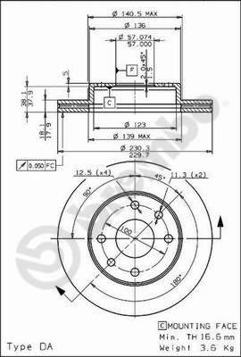 AP 24625 - Əyləc Diski furqanavto.az