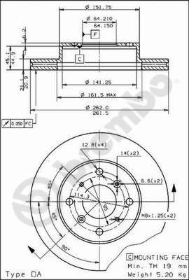 AP 24197 - Əyləc Diski furqanavto.az