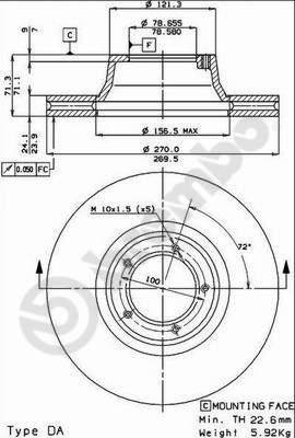 AP 24142 - Əyləc Diski furqanavto.az