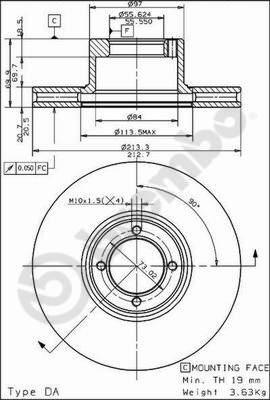 AP 24188 - Əyləc Diski furqanavto.az