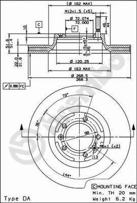 AP 24170 - Əyləc Diski furqanavto.az