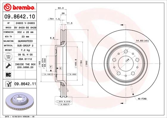 AP 24803 V - Əyləc Diski furqanavto.az