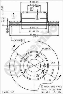 AP 24386 - Əyləc Diski furqanavto.az