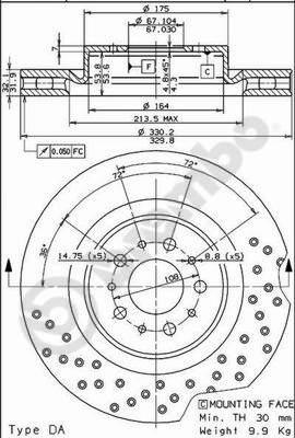 AP 24241 - Əyləc Diski furqanavto.az