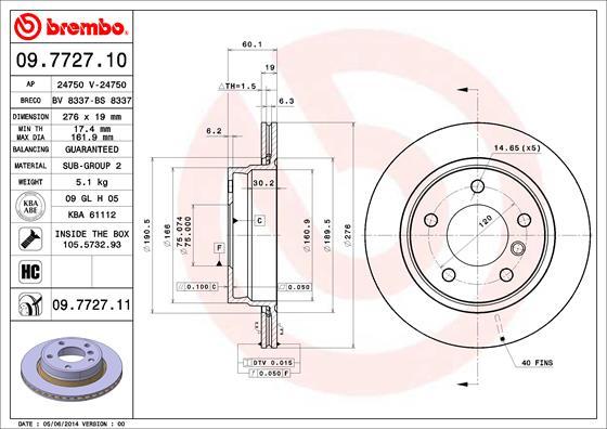 AP 24750 V - Əyləc Diski furqanavto.az